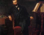 托马斯 伊肯斯 : Portrait of Dr. John H. Brinton